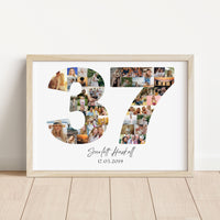 37 Birthday Photo Collage