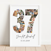 37 Birthday Photo Collage