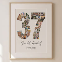 37 Birthday Photo Collage