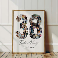 38 Birthday Photo Collage