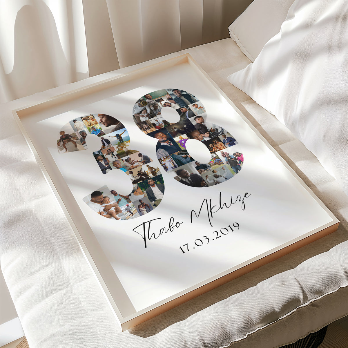 38 Birthday Photo Collage