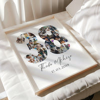 38 Birthday Photo Collage