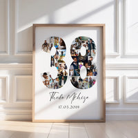 38 Birthday Photo Collage