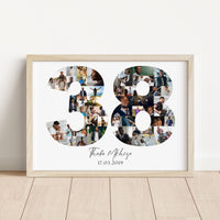 38 Birthday Photo Collage