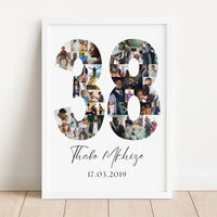38 Birthday Photo Collage