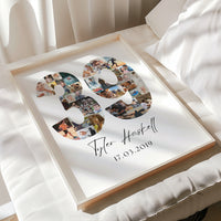 39 Birthday Photo Collage