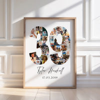 39 Birthday Photo Collage