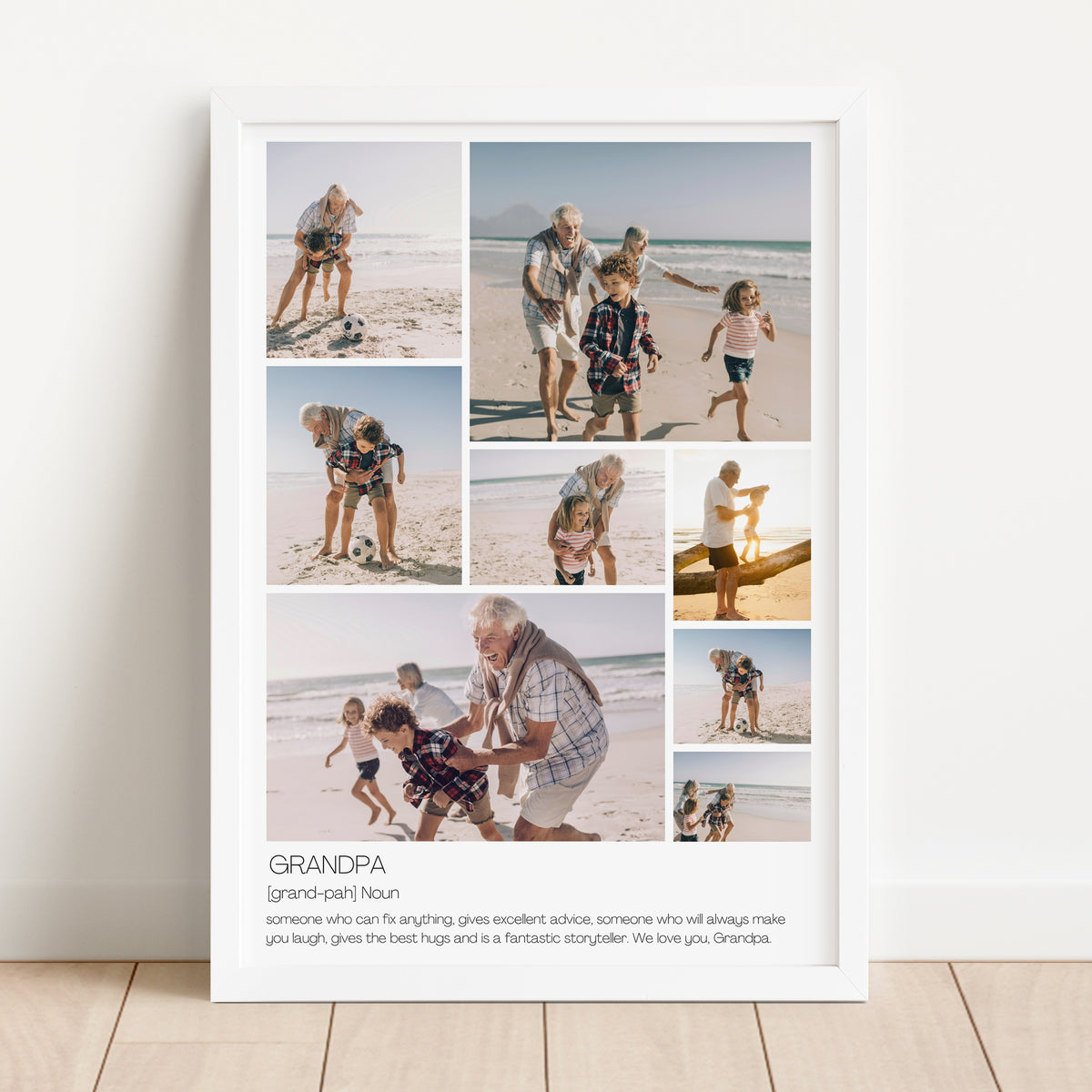 Grandpa Noun - Photo Collage