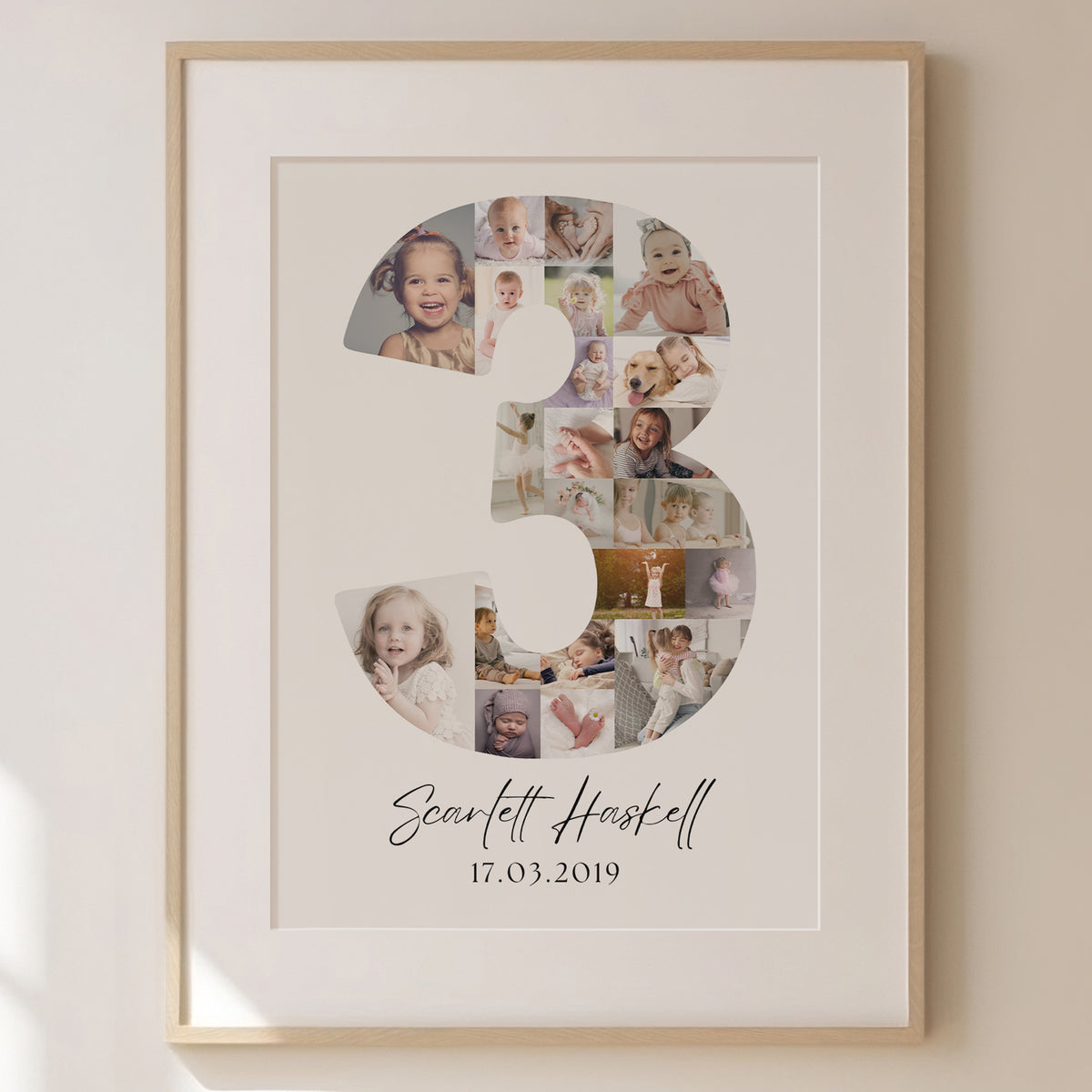 3 Birthday Photo Collage