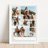 Dad Noun - Photo Collage