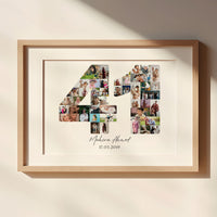 41 Birthday Photo Collage