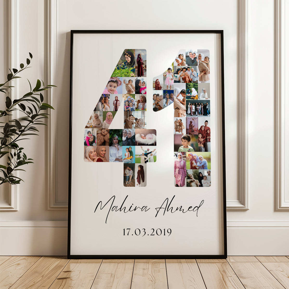 41 Birthday Photo Collage