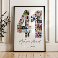 41 Birthday Photo Collage