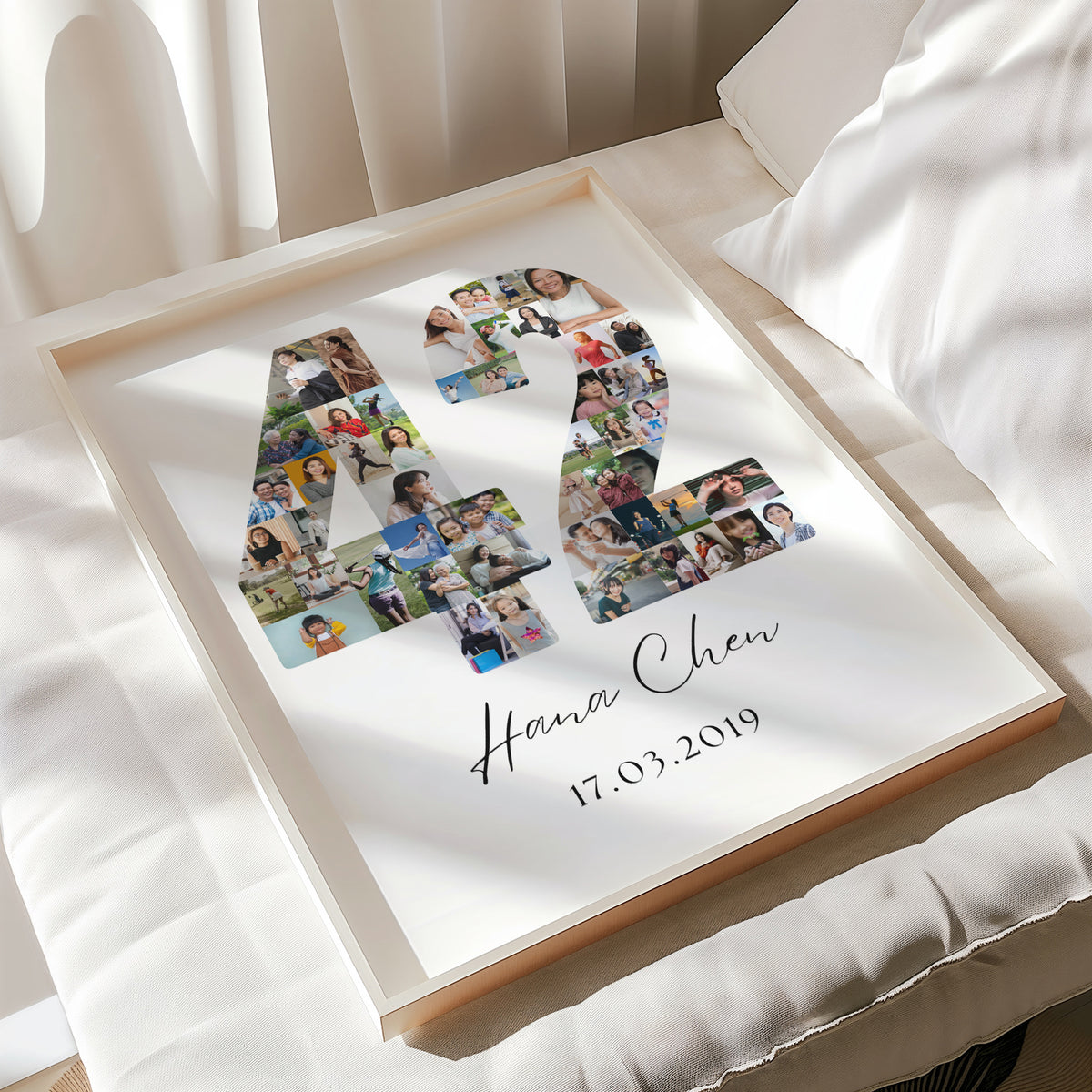 42 Birthday Photo Collage