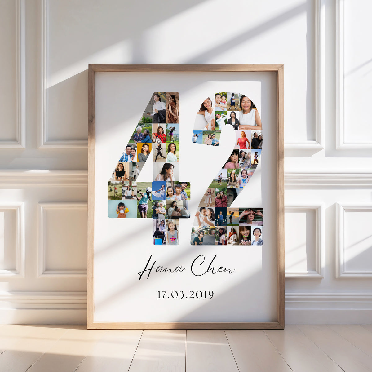 42 Birthday Photo Collage
