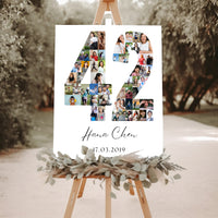 42 Birthday Photo Collage