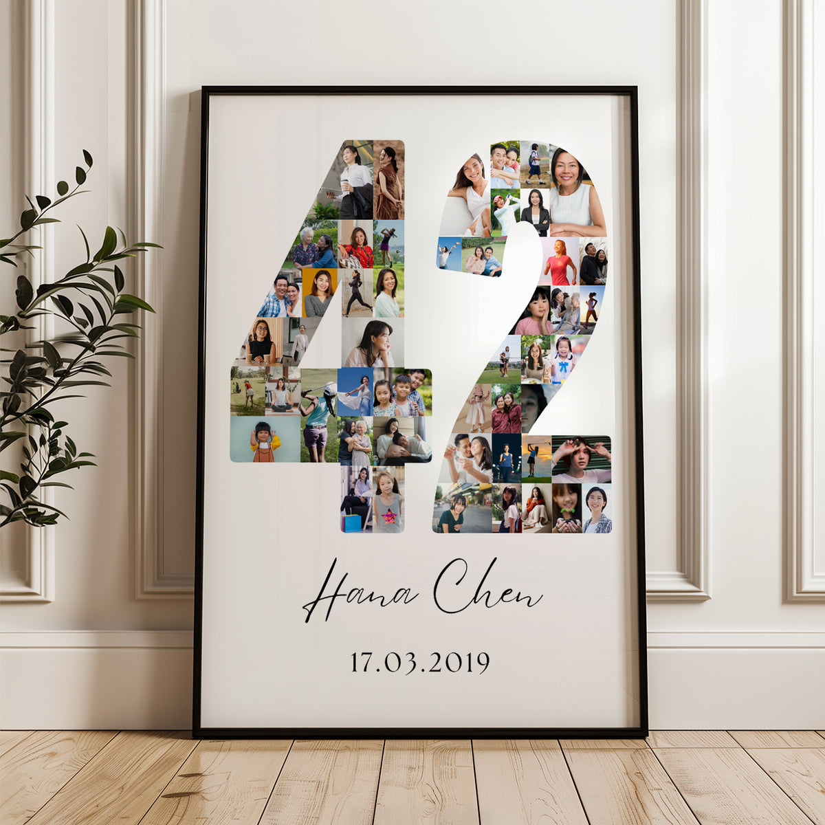 42 Birthday Photo Collage