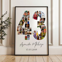 43 Birthday Photo Collage