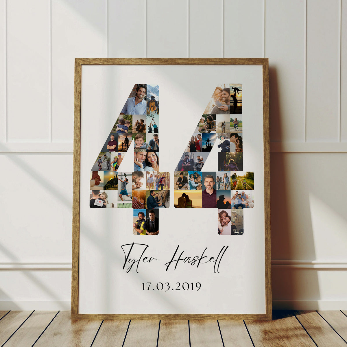 44 Birthday Photo Collage
