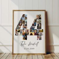 44 Birthday Photo Collage