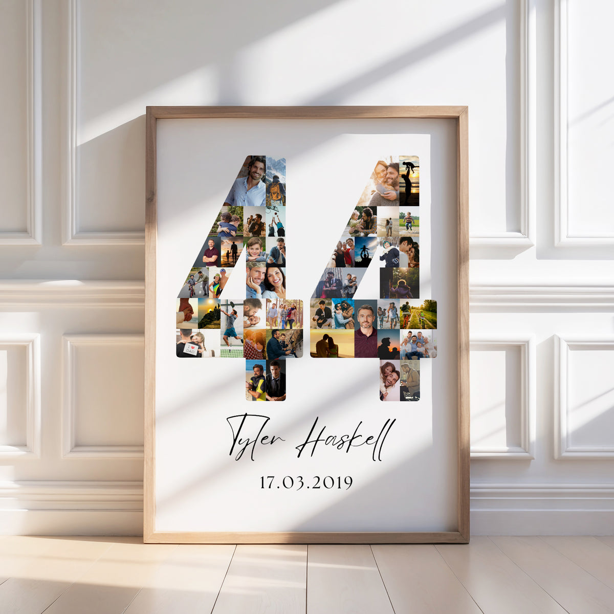 44 Birthday Photo Collage