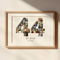 44 Birthday Photo Collage