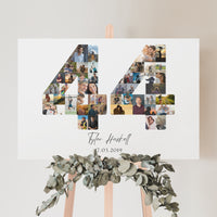 44 Birthday Photo Collage