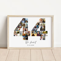 44 Birthday Photo Collage