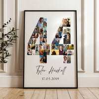 44 Birthday Photo Collage