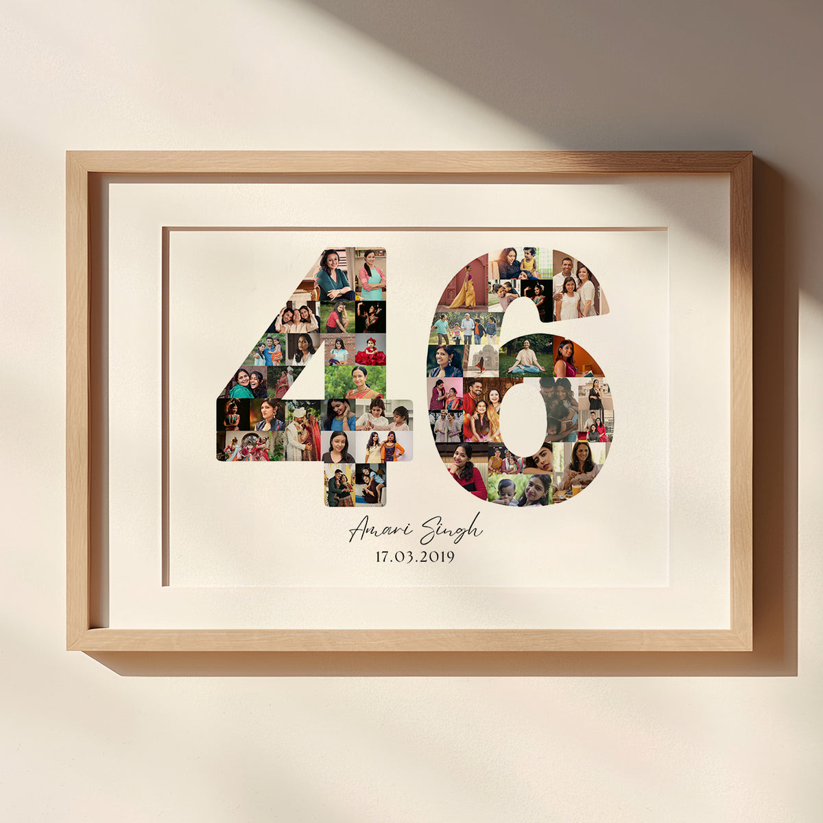 46 Birthday Photo Collage