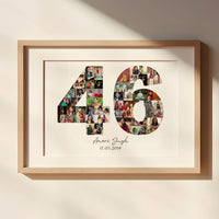 46 Birthday Photo Collage