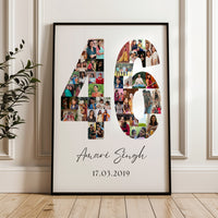 46 Birthday Photo Collage