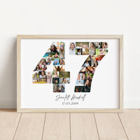 47 Birthday Photo Collage
