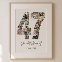 47 Birthday Photo Collage