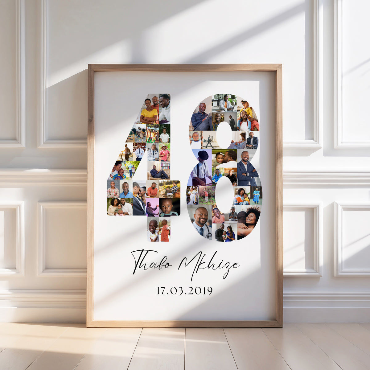 48 Birthday Photo Collage
