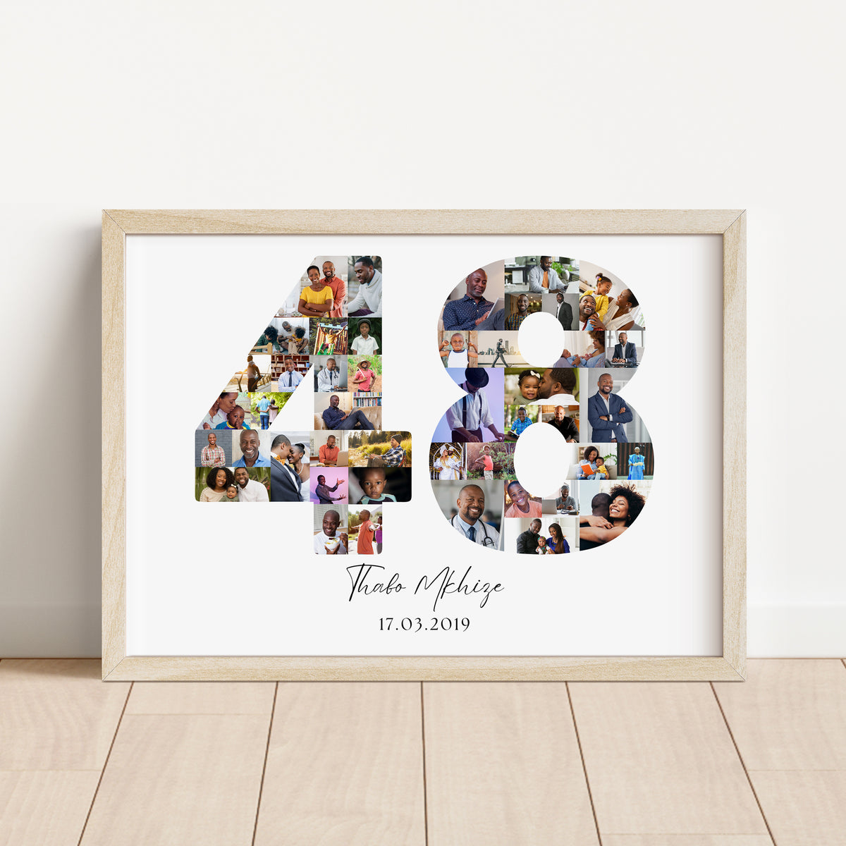 48 Birthday Photo Collage