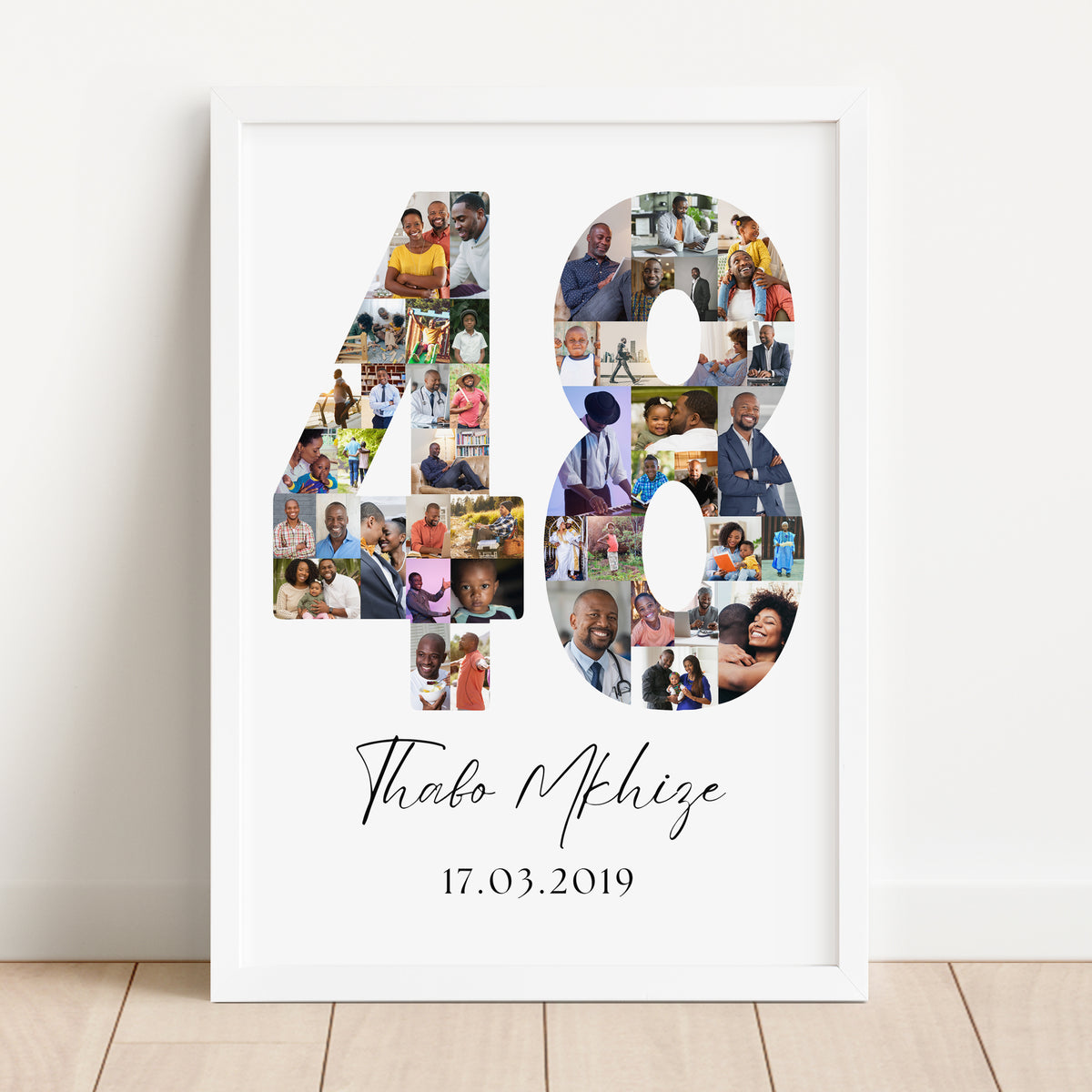 48 Birthday Photo Collage