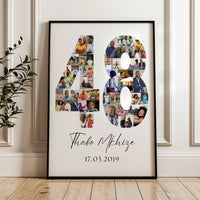 48 Birthday Photo Collage