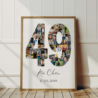 49 Birthday Photo Collage