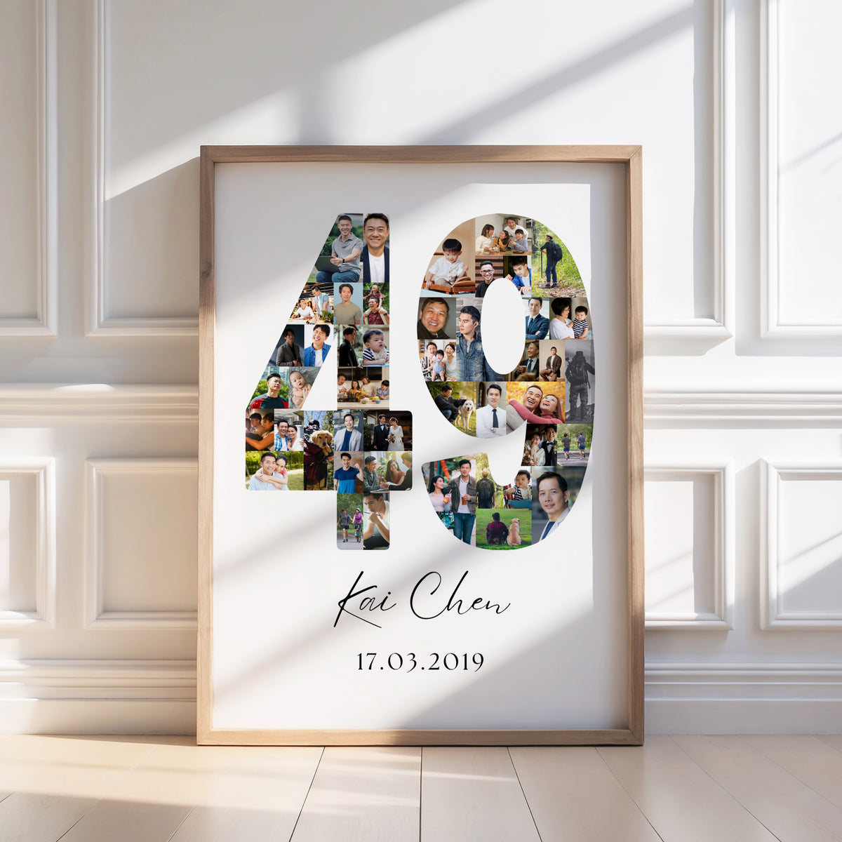 49 Birthday Photo Collage