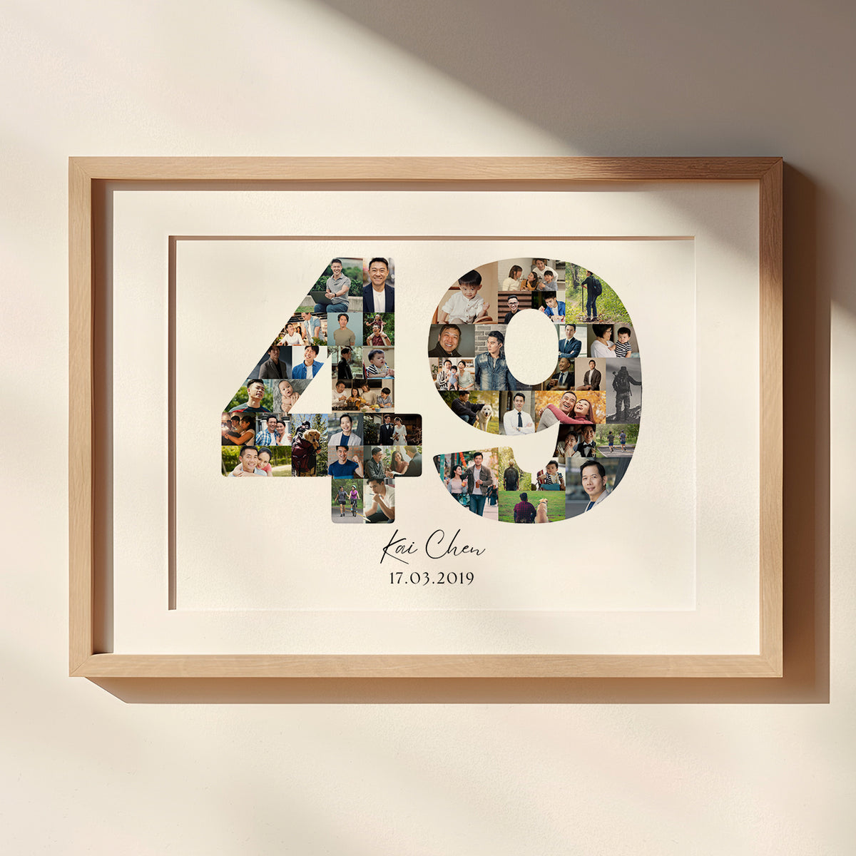 49 Birthday Photo Collage
