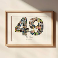 49 Birthday Photo Collage