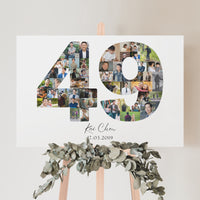49 Birthday Photo Collage