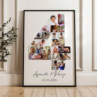 4 Birthday Photo Collage