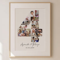 4 Birthday Photo Collage