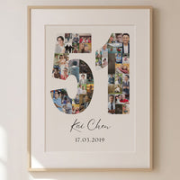 51 Birthday Photo Collage