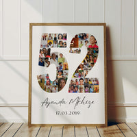 52 Birthday Photo Collage