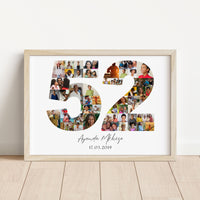 52 Birthday Photo Collage