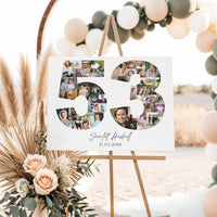 53 Birthday Photo Collage