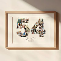54 Birthday Photo Collage